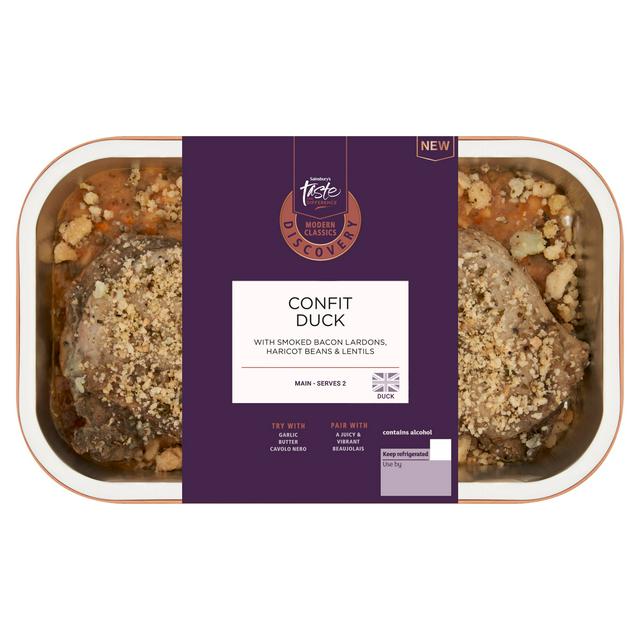 Sainsbury's Discovery Confit Duck, Taste the Difference 650g