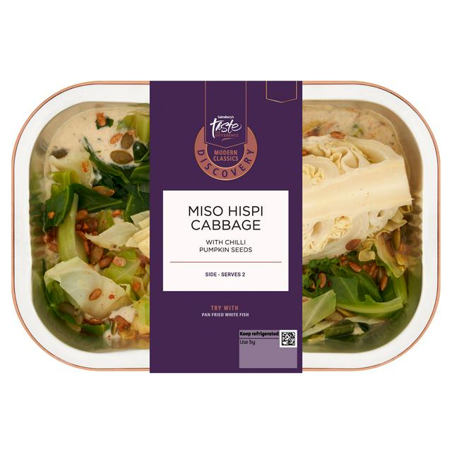 Sainsbury's Discovery Miso Hispi Cabbage, Taste the Difference 300g