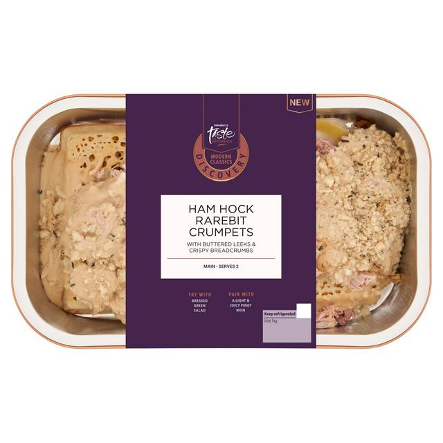 Sainsbury's Discovery Rarebit Crumpet, Taste the Difference 500g