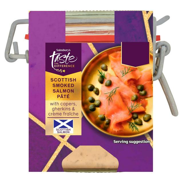 Sainsbury's Butter Topped Salmon Pate Kilner, Taste the Difference x12
