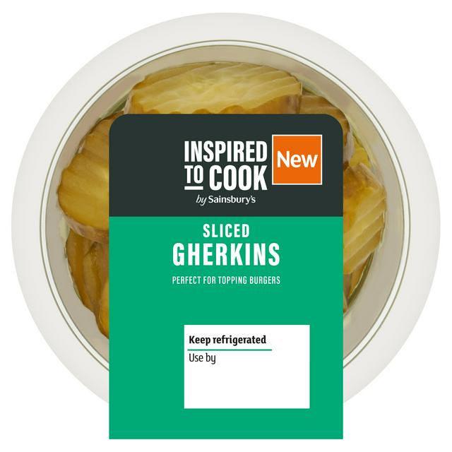 Sainsbury's Sliced Gherkins, Inspired to Cook 110g