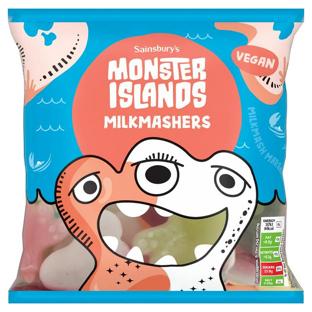 Sainsbury's Monster Islands Milkmashers 150g