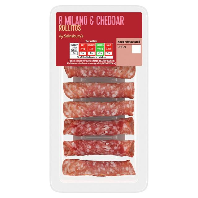 Sainsbury's Milano & Cheddar Rollitos 84g