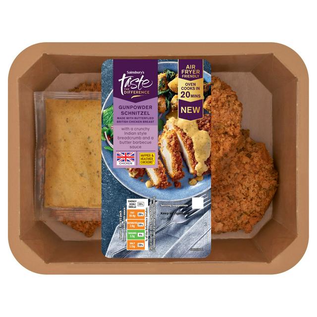 Sainsbury's Gunpowder Schnitzel, Taste the Difference 360g