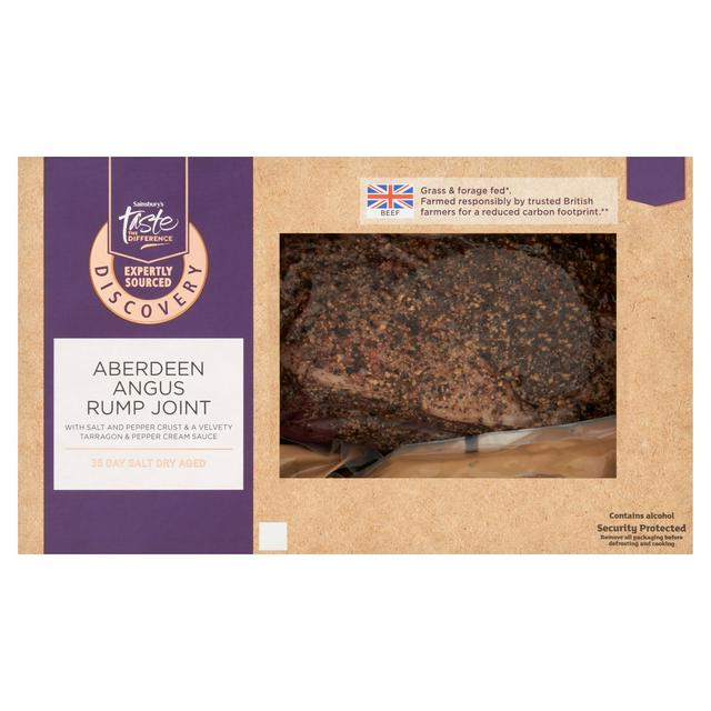 Sainsbury's Discovery 35 Day Salt Dry Rump Joint, Taste the Difference 1.3kg