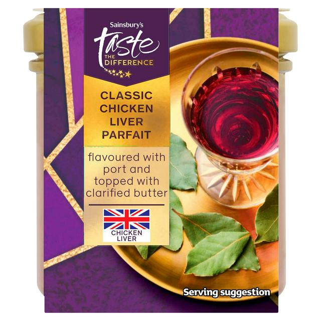 Sainsbury's Classic Chicken Liver Parfait, Taste the Difference 125g