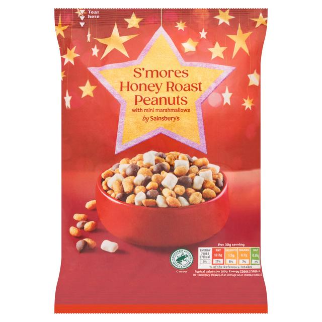 Sainsbury's Smores Honey Roast Peanuts 300g