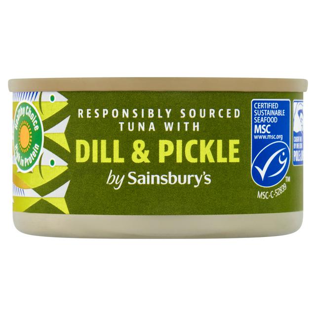 Sainsbury's 80g Dill & Pickle Tuna Canned Fish