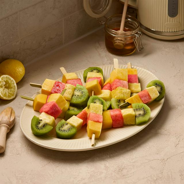 Sainsbury's Kiwi Fruit, Watermelon, Mango & Pineapple Skewers 870g