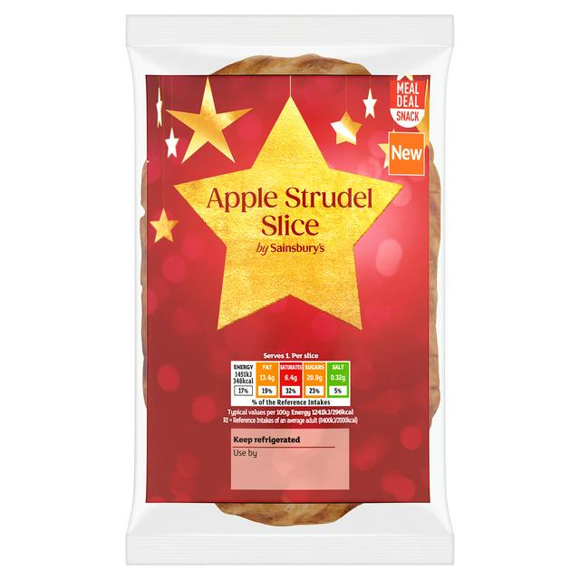 Sainsbury's Apple Strudel Slice 117g