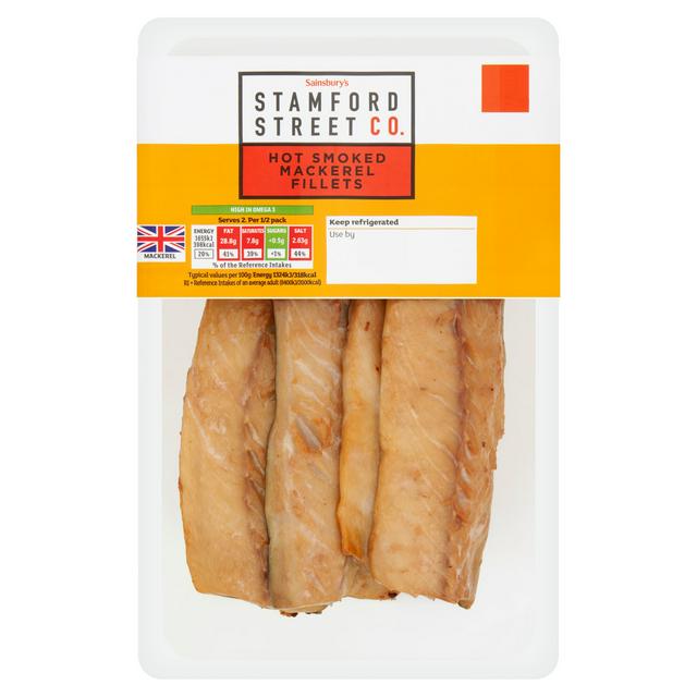 Stamford Street Hot Smoked Mackerel Fillets 250g