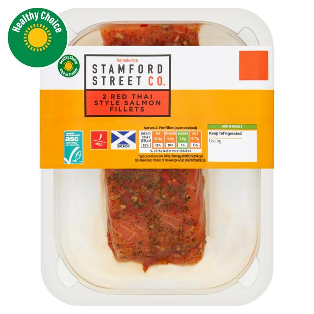 Stamford Street Co. Red Thai Style Salmon Fillets