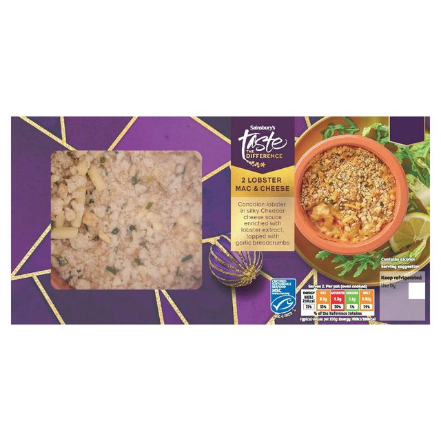 Sainsbury's Lobster Mac & Cheese, Taste the Difference x2 240g