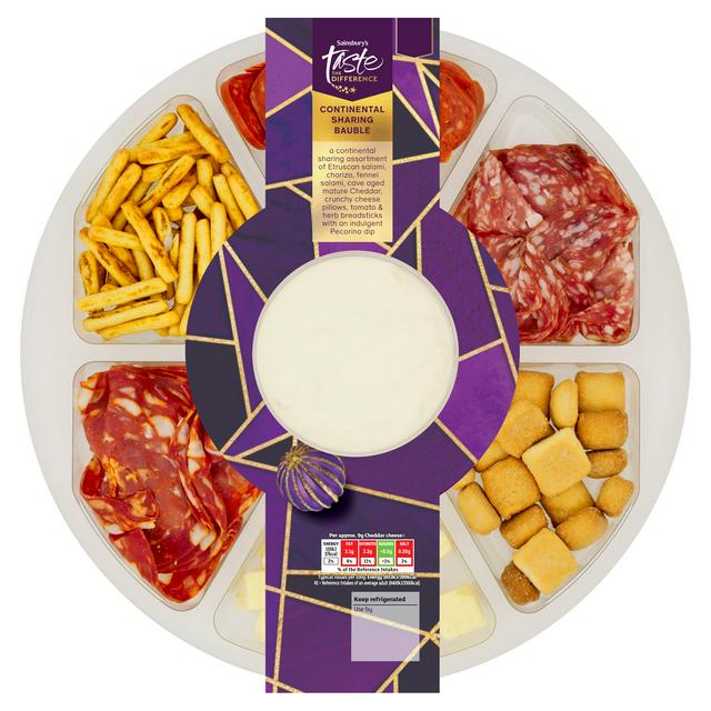 Sainsbury's Continental Sharing Bauble, Taste the Difference 420g