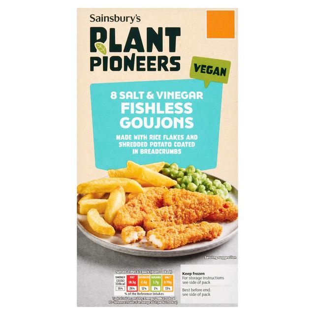 Sainsbury's Salt & Vinegar Fishless Goujons 240g