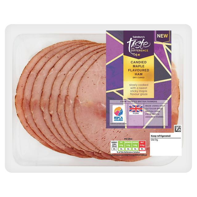 Sainsbury's Candied Maple Ham Platter, Taste the Difference 200g