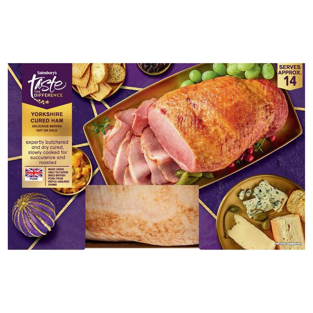 Sainsbury's Yorkshire Cured Ham, Taste the Difference 1.5kg