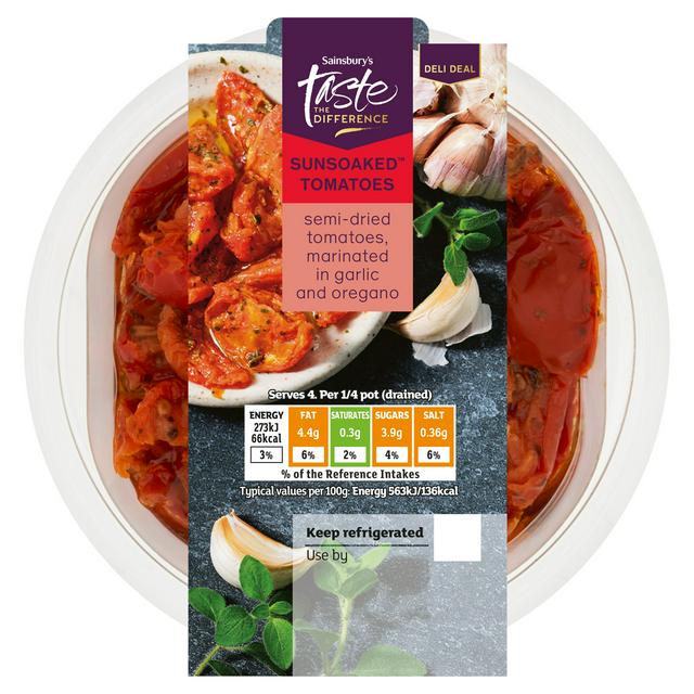 Sainsbury's Sunsoaked Tomatoes, Taste the Difference 230g