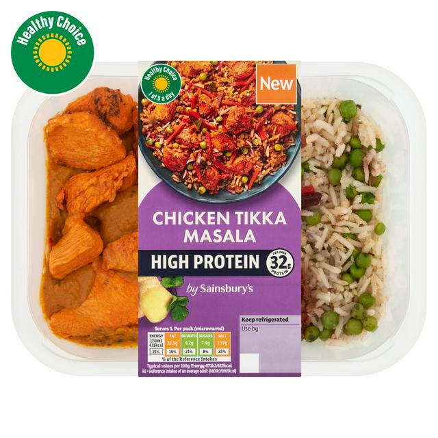 Sainsbury's 400g High Protein Chicken Tikka Masala