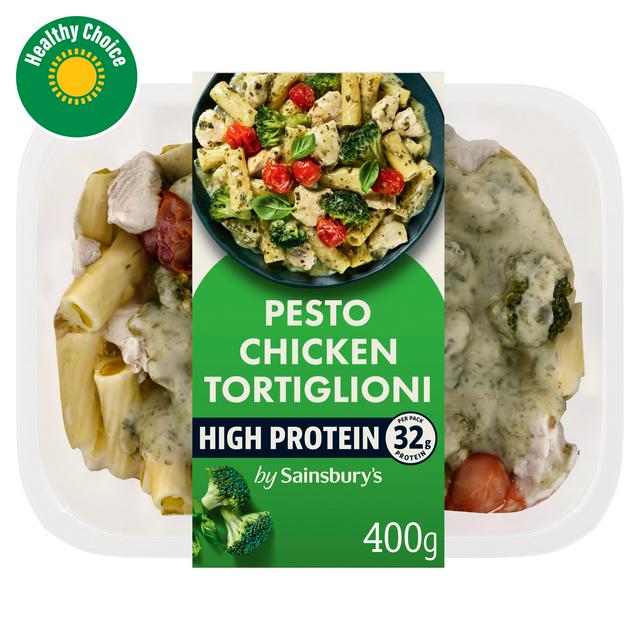 Sainsbury's 400g High Protein Creamy Chicken Pesto Pasta