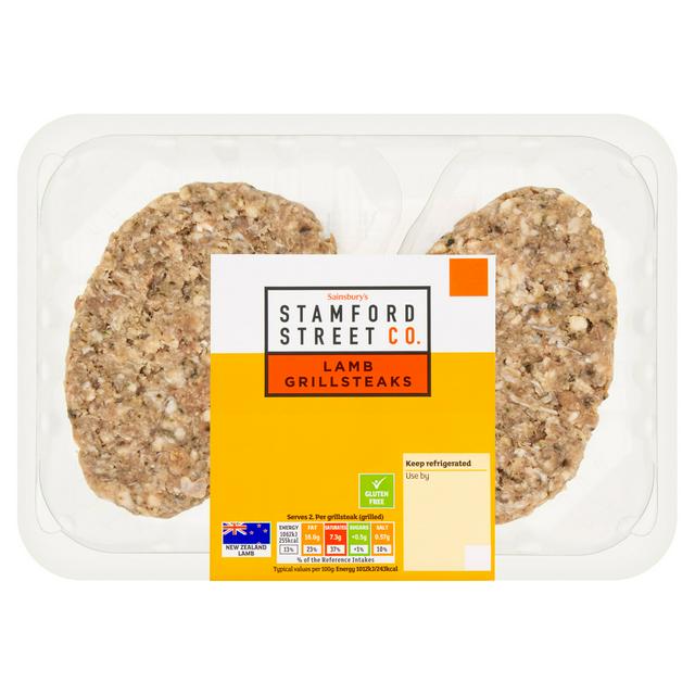 Sainsbury's Stamford Street Co. Lamb Grillsteaks 300g