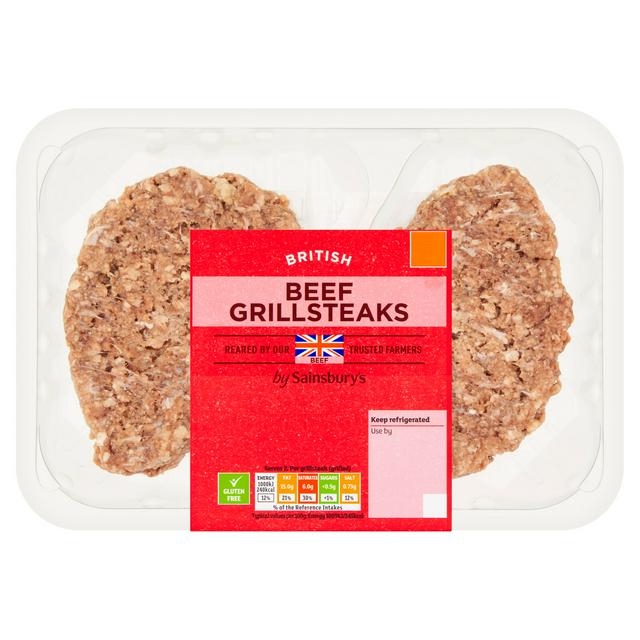 Sainsbury's Beef Grillsteaks 300g