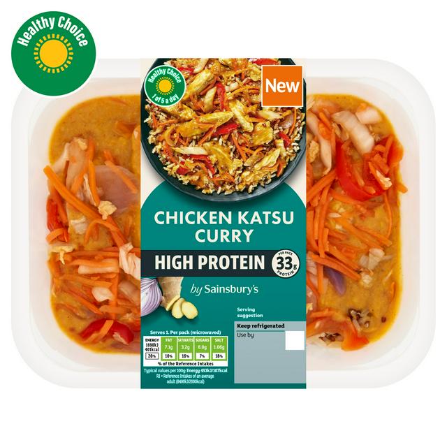 Sainsbury's 400g High Protein Chicken Katsu Curry
