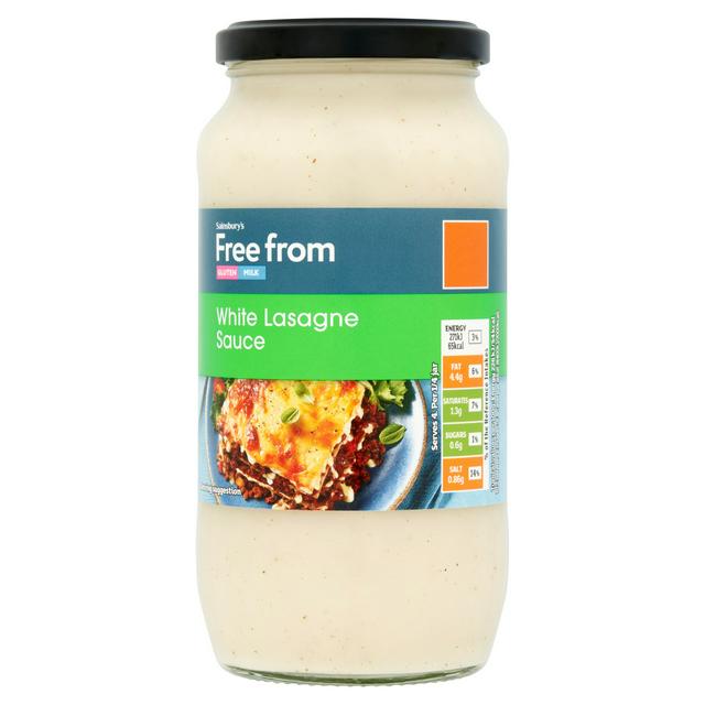 Sainsbury's Free From 480g White Lasagne Sauce