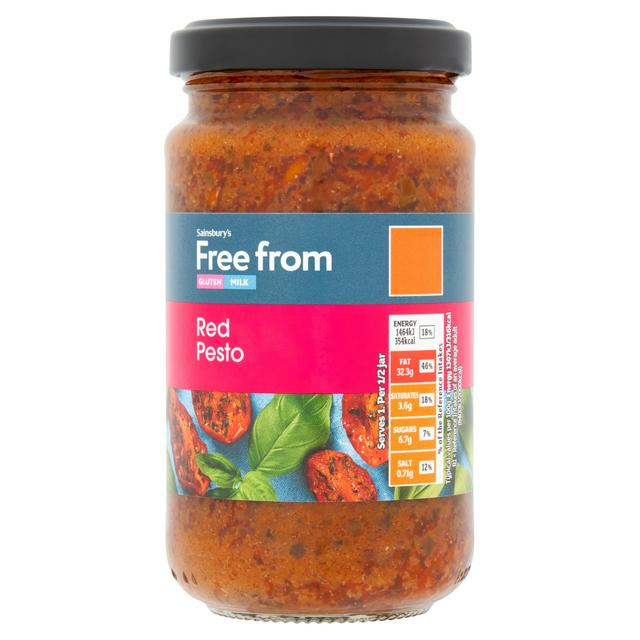 Sainsbury's Free From 190g Red Pesto