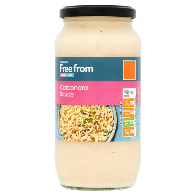 Sainsbury's Free From 480g Carbonara Sauce