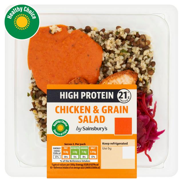 Sainsbury's 260g Chicken & Grain Salad