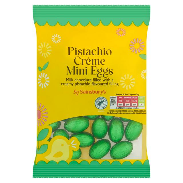 Sainsbury's 150g Pistachio Creme Mini Eggs