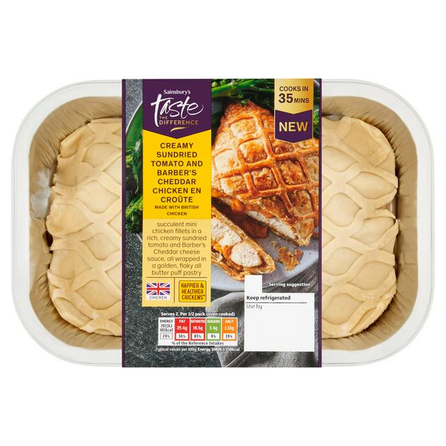 Sainsbury's Chicken En Croute Creamy Tomato, Taste the Difference 420g