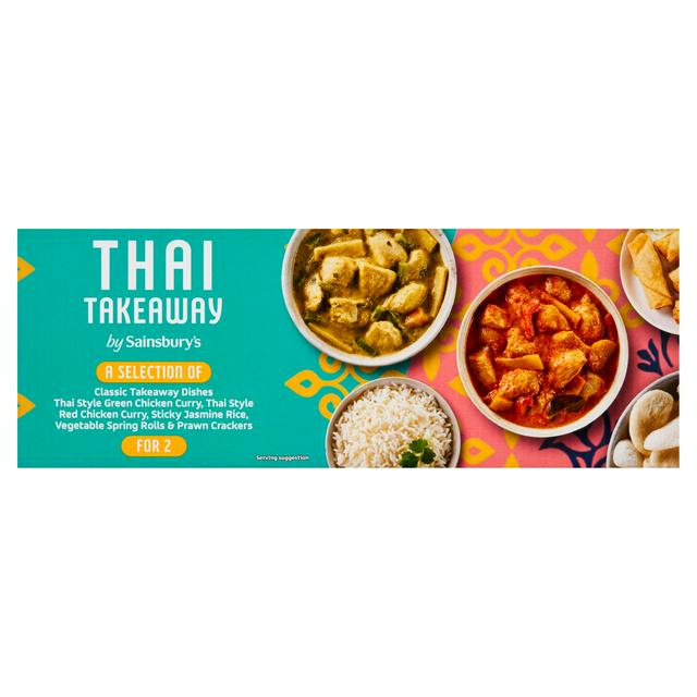 Sainsbury's 1.183kg Thai a Selection of Classic Takeaway Dishes