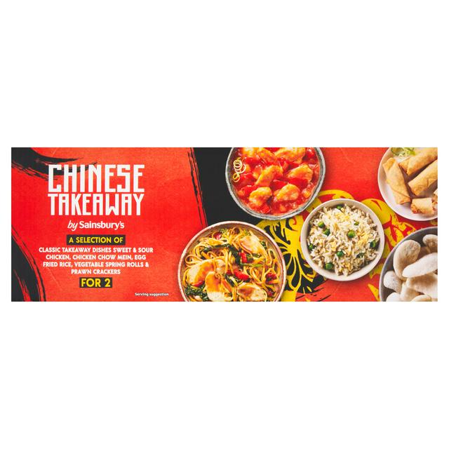 Sainsbury’s Chicken Chow Mein & Sweet & Sour Chinese Takeaway Box (Serves 2)