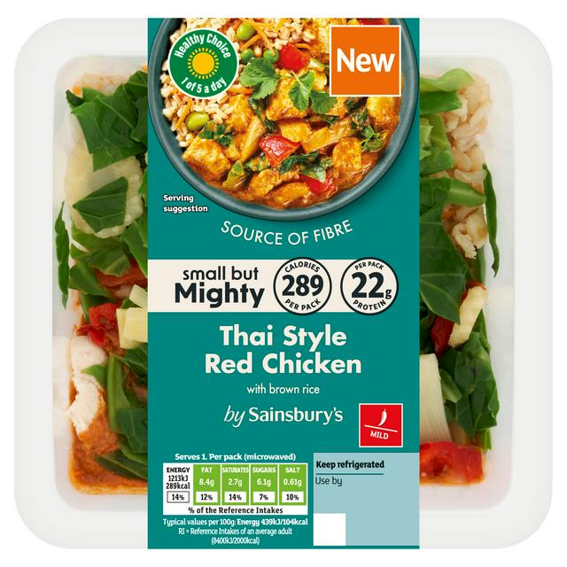 Sainsbury's 300g Thai Style Red Chicken Meal