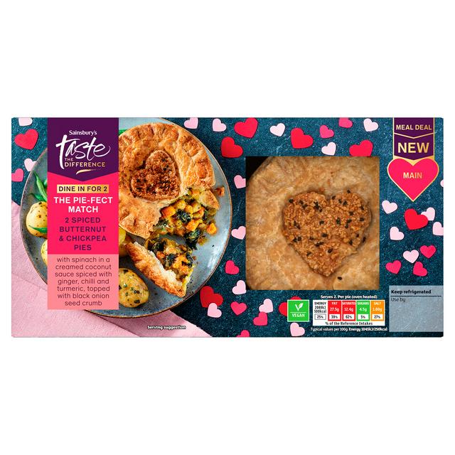 Sainsbury's Butternut Squash & Chickpea Pie 400, Taste the Difference