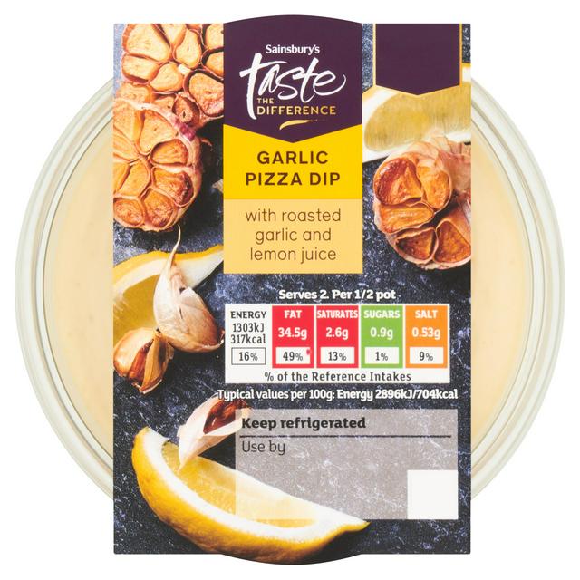 Sainsbury's 90g Garlic Pizza Dip, Taste the Difference