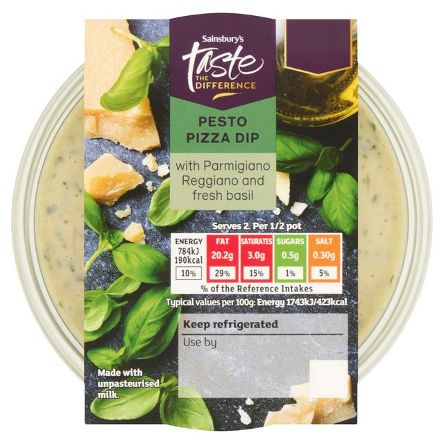 Sainsbury's 90g Pesto Pizza Dip, Taste the Difference