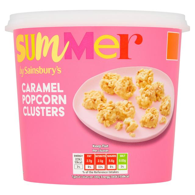 Sainsbury's 155g Summer Caramel Popcorn Clusters