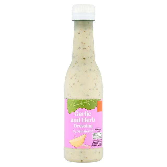 Sainsbury's Garlic and Herb Dressing 250ml