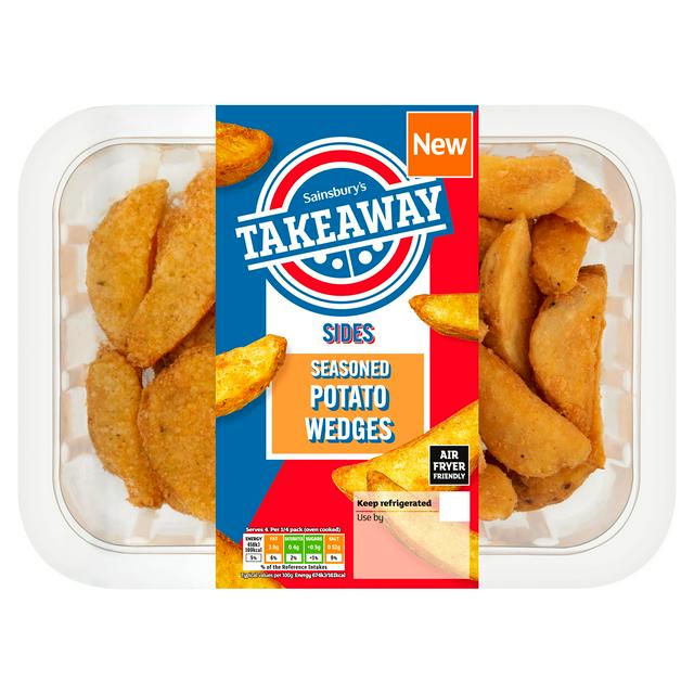 Sainsbury's Takeaway Seasoned Potato Wedges 300g