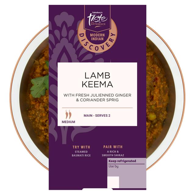 Sainsbury's Discovery 400g Lamb Keema, Taste the Difference