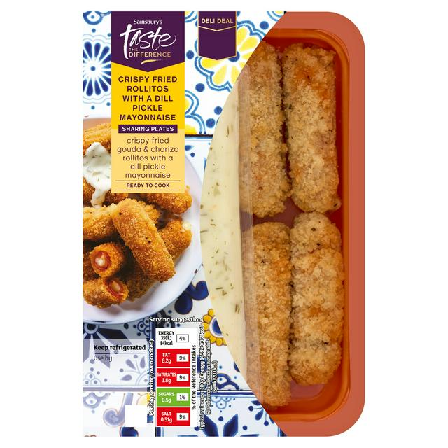 Sainsbury's 184g Crunchy Fried Rollitos, Taste the Difference