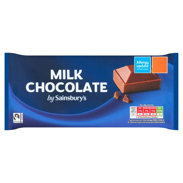 Sainsbury's Milk Chocolate 180g