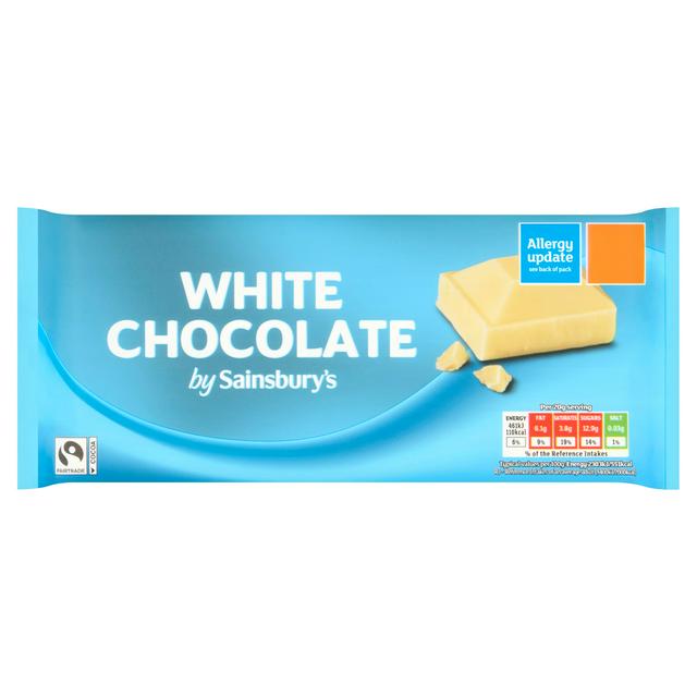 Sainsbury's White Chocolate 180g