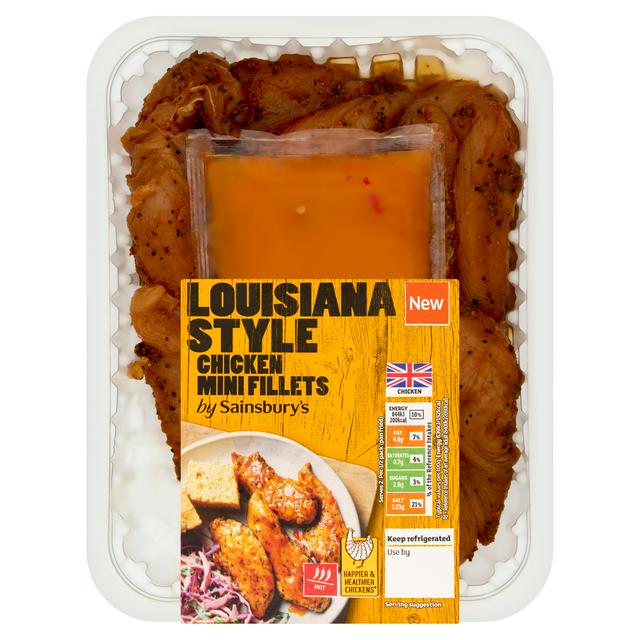 Sainsbury's Louisiana Style Chicken Mini Fillets 350g