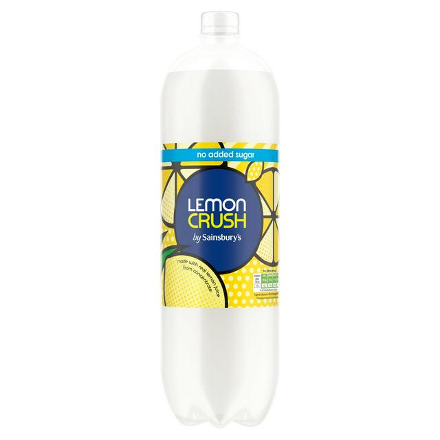 Sainsbury's 2L Lemon Crush Bottle