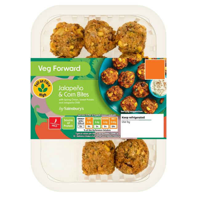 Sainsbury's Jalapeño & Corn Bites 200g