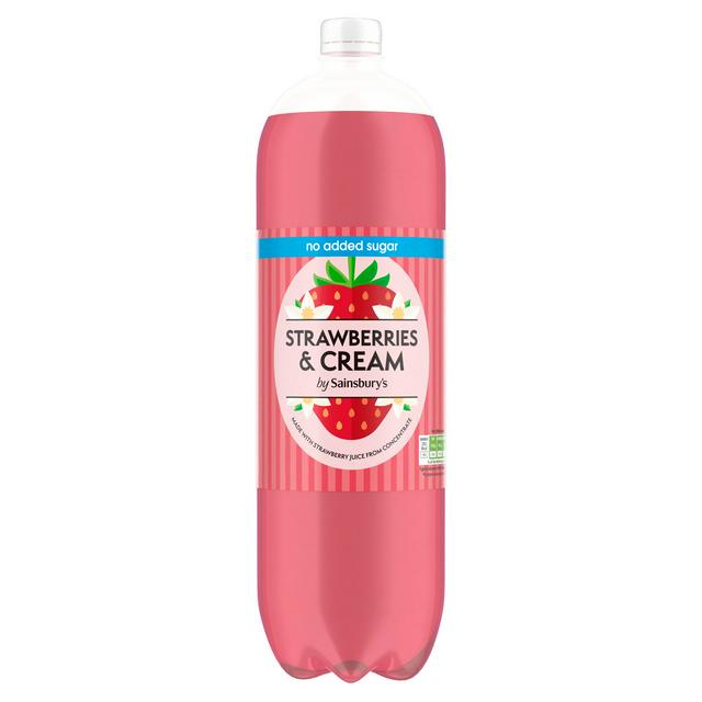Sainsbury's 2L Strawberries & Cream Bottle